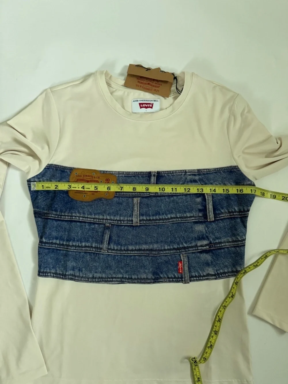 New Levis X ADSB Andersson Bell Second Skin Top Long Sleeve Shirt - Picture 9 of 9